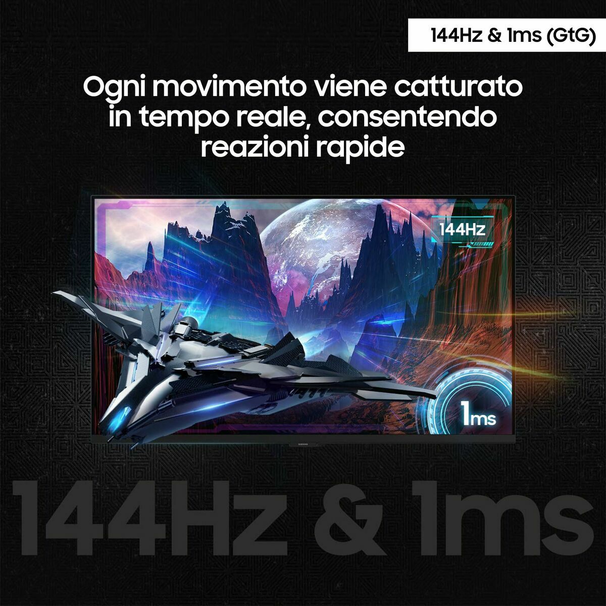 Monitor Gaming Samsung S27DG702EU 27" 4K Ultra HD